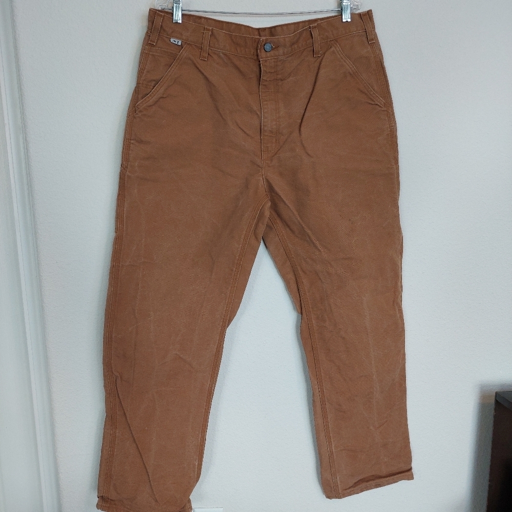Carhartt‎ FR HRC2 Duck Canvas Utility Work Pants Size 38×32